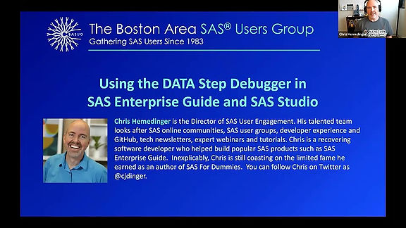 Using the DATA Step Debugger in SAS Enterprise Guide and SAS Studio
